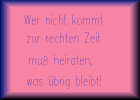 witziger Spruch